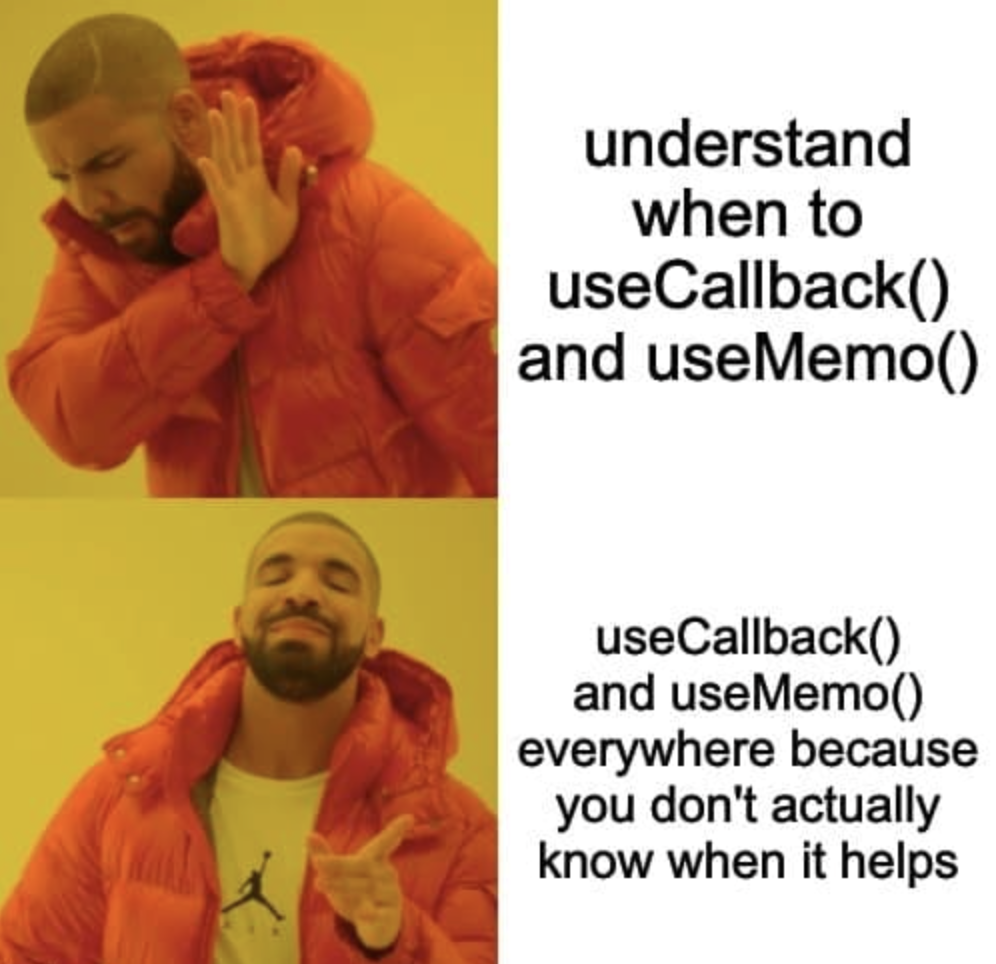 Как использовать useMemo и useCallback?(спойлер) большинство из них можно удалить - 1